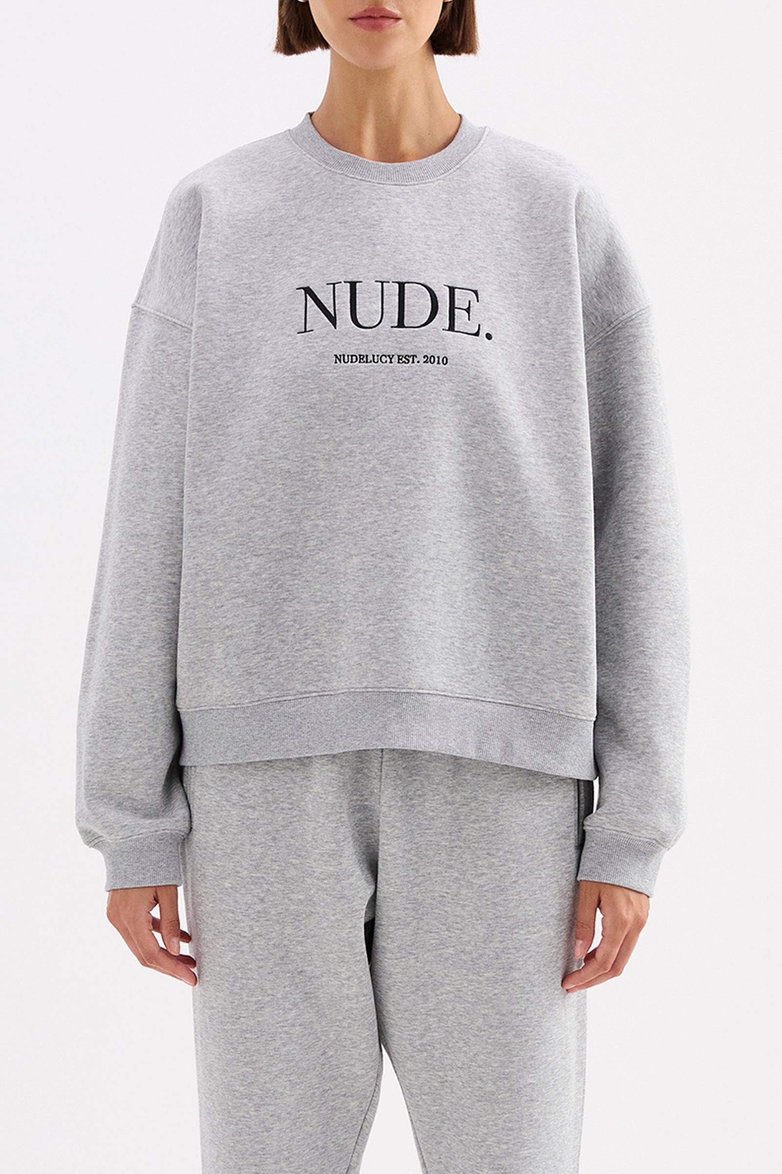 Carter Classic Sweat Grey Marle 