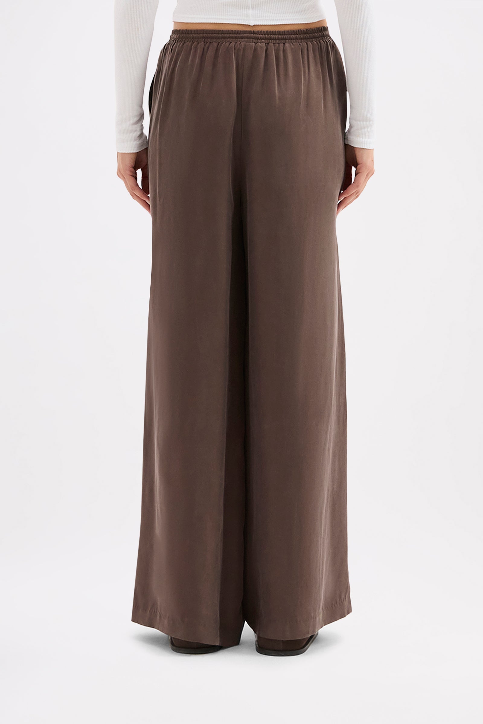 Rika Cupro Pant Walnut 