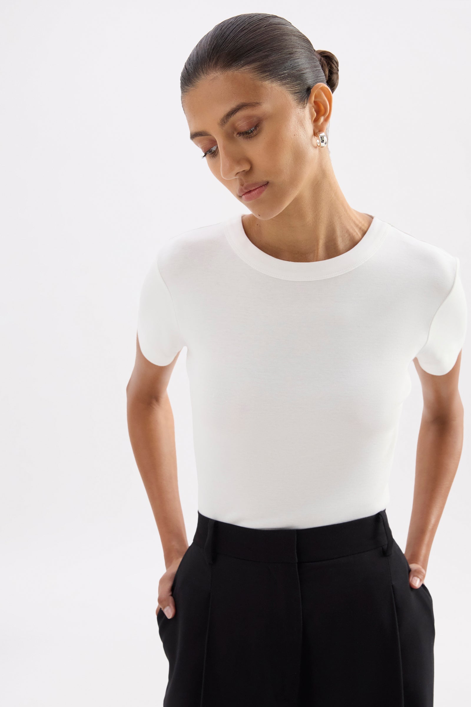 Organic Baby Tee White 