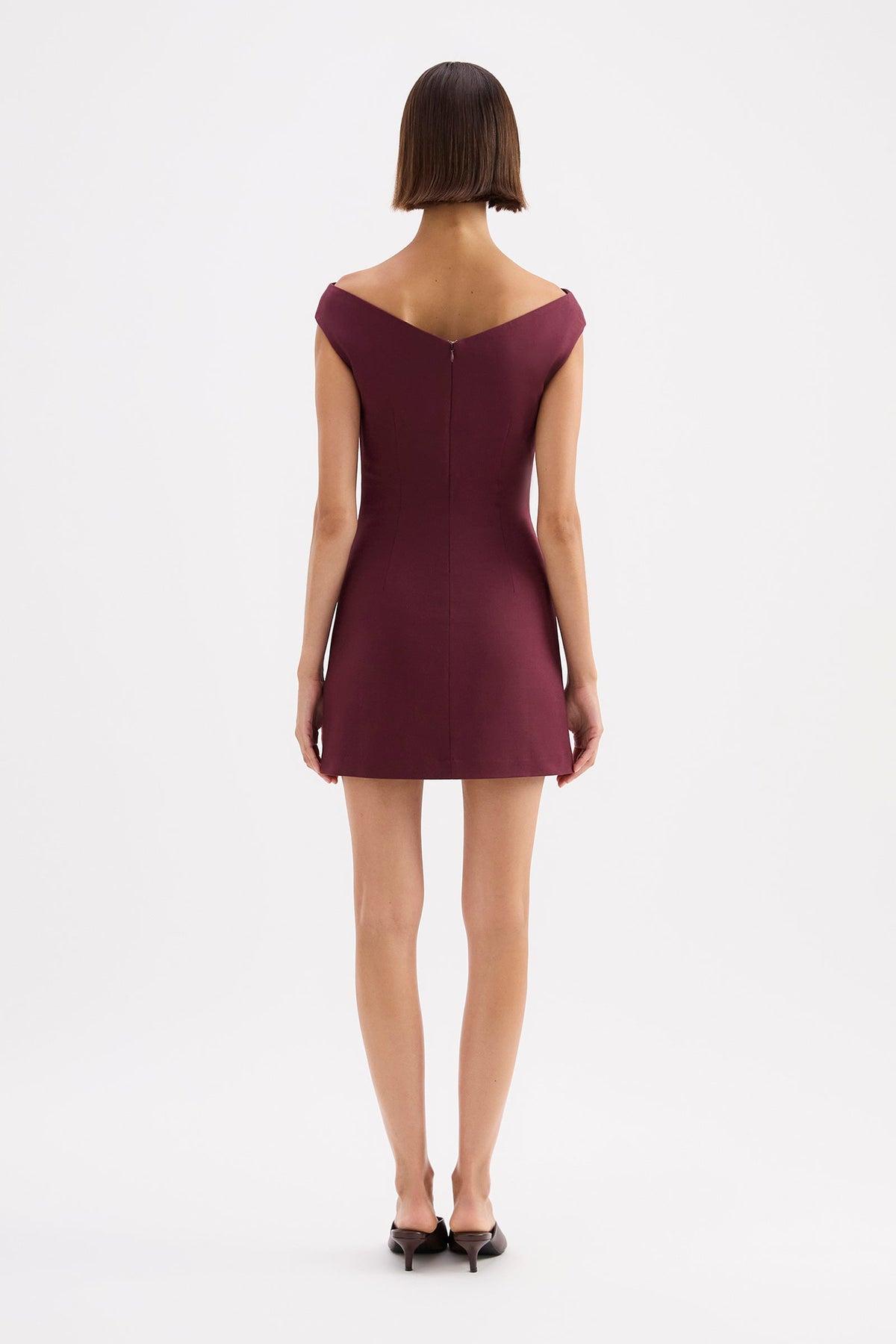 Ema Mini Dress Merlot 