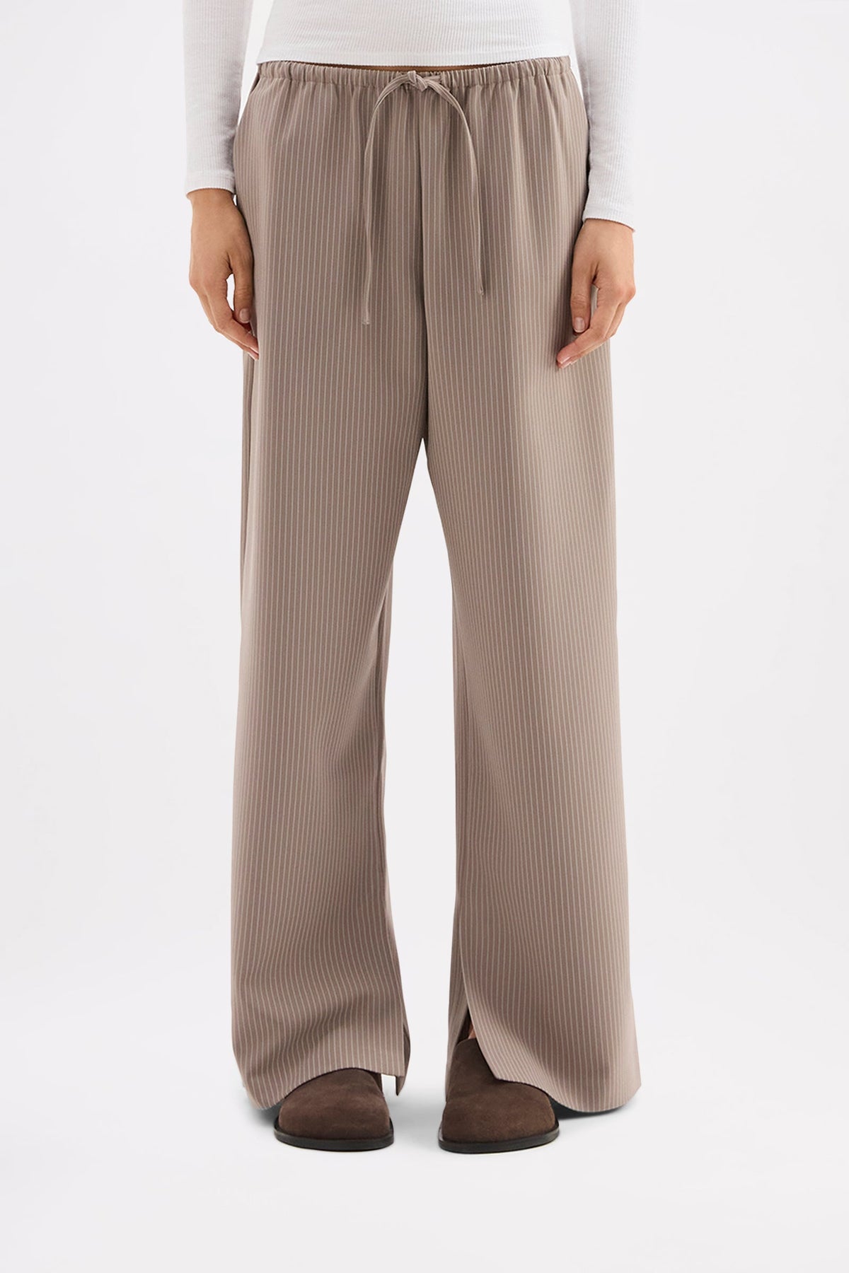 Lester Pant Cinder Stripe 