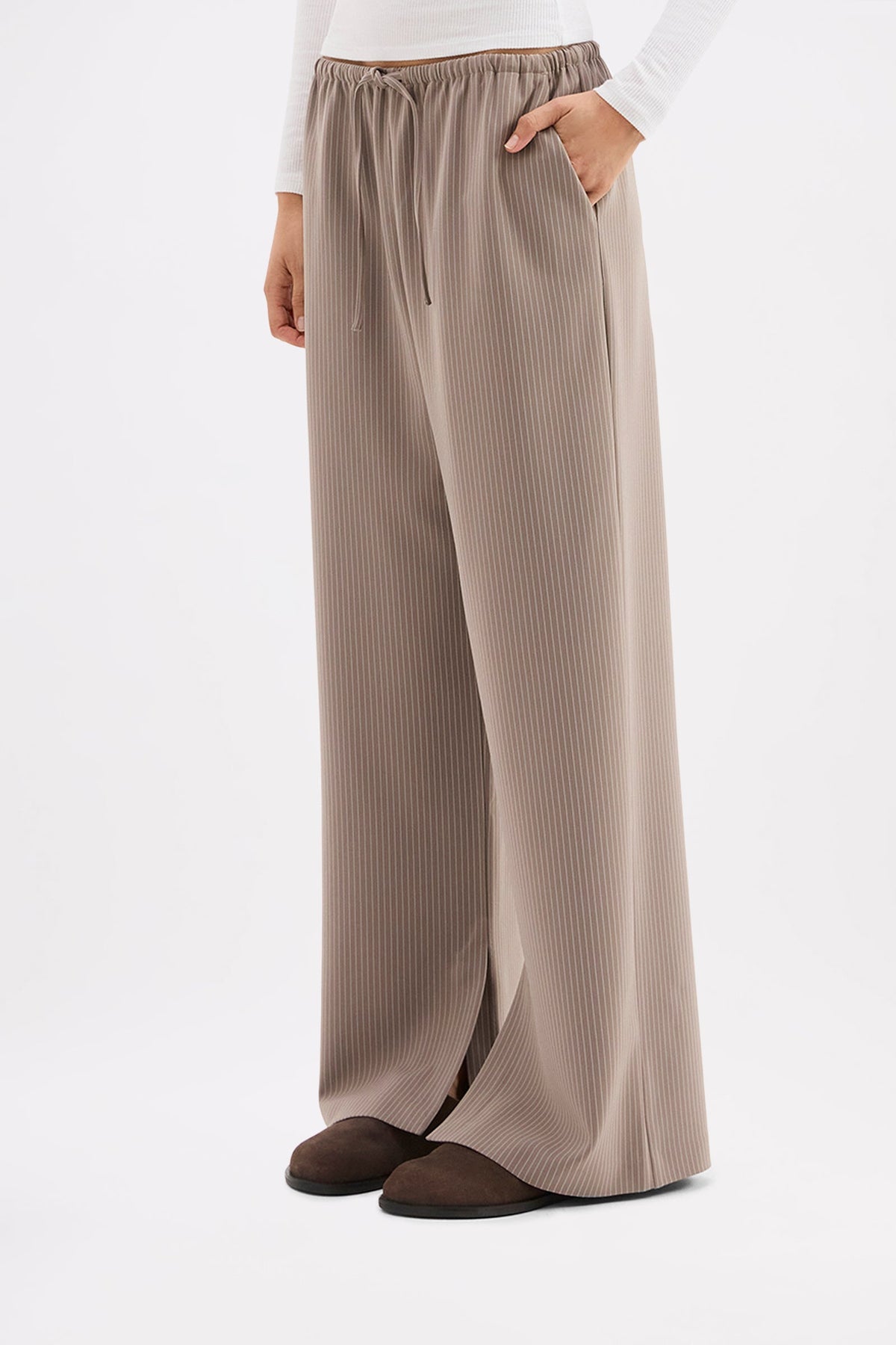 Lester Pant Cinder Stripe 