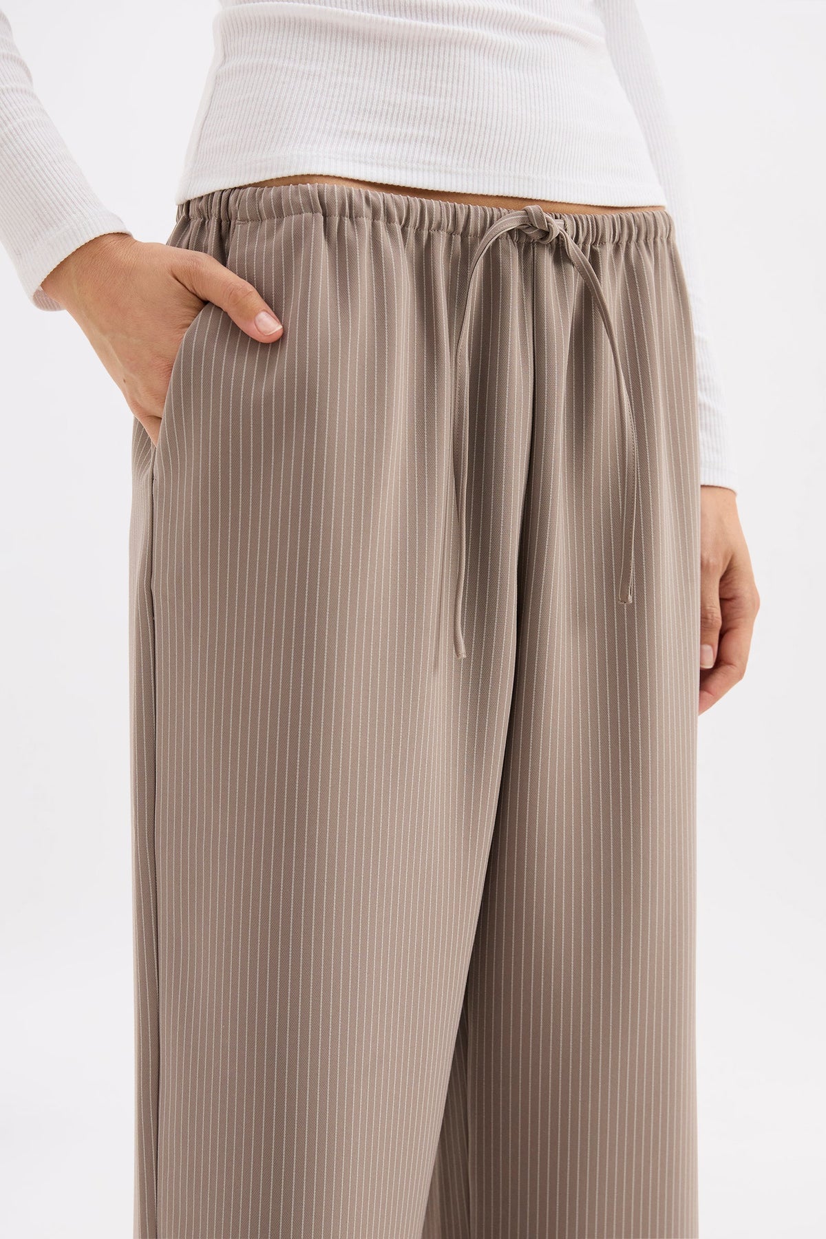 Lester Pant Cinder Stripe 