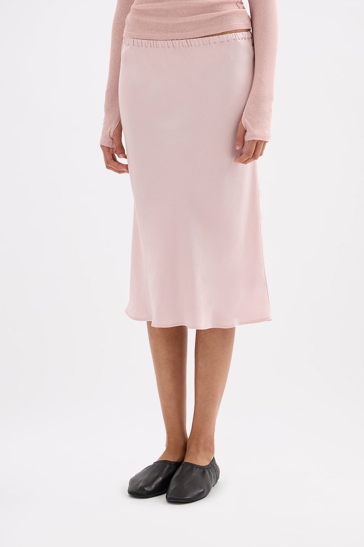 Tilly Tencel Skirt Blush 