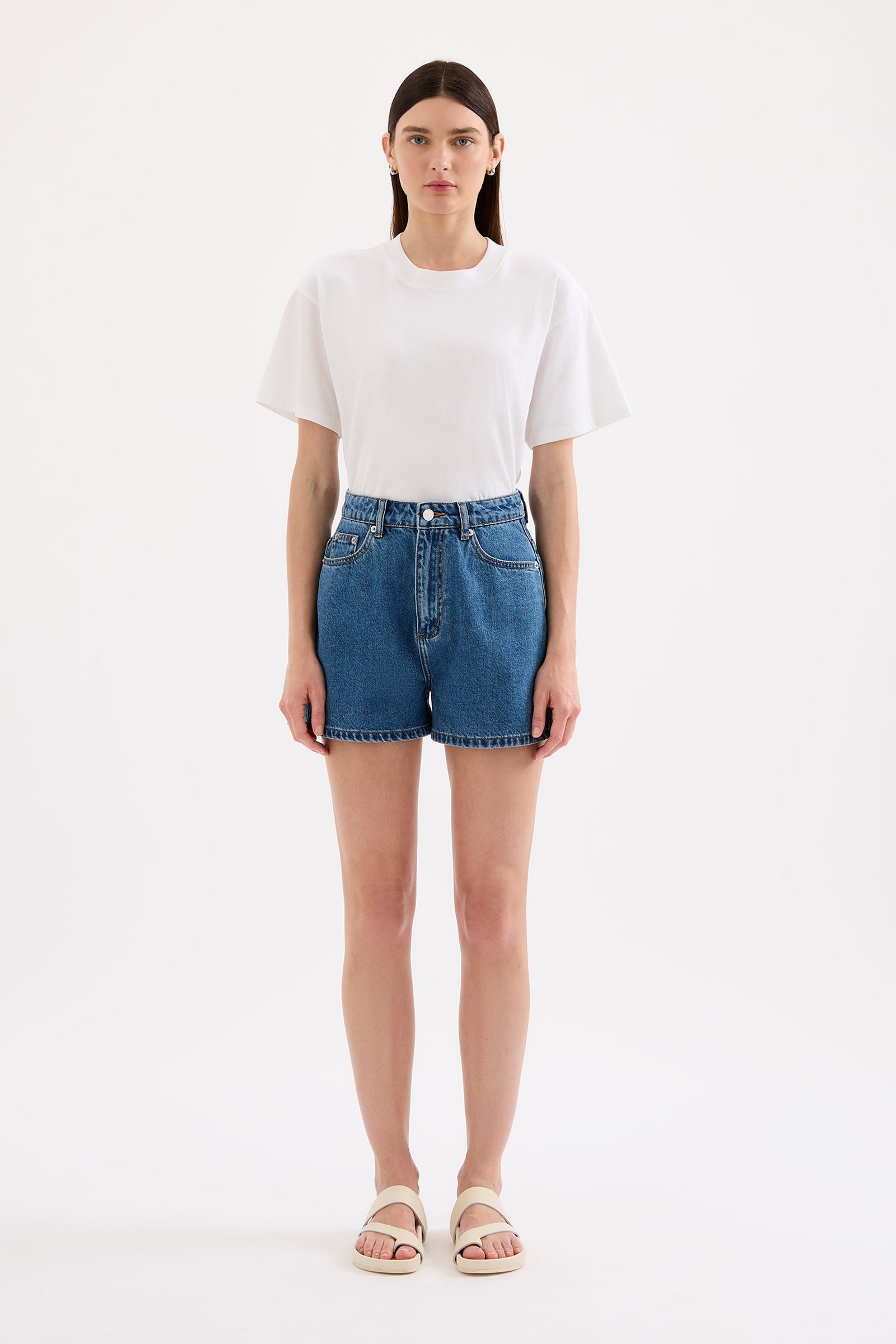 Organic Mom Short Royal Blue 