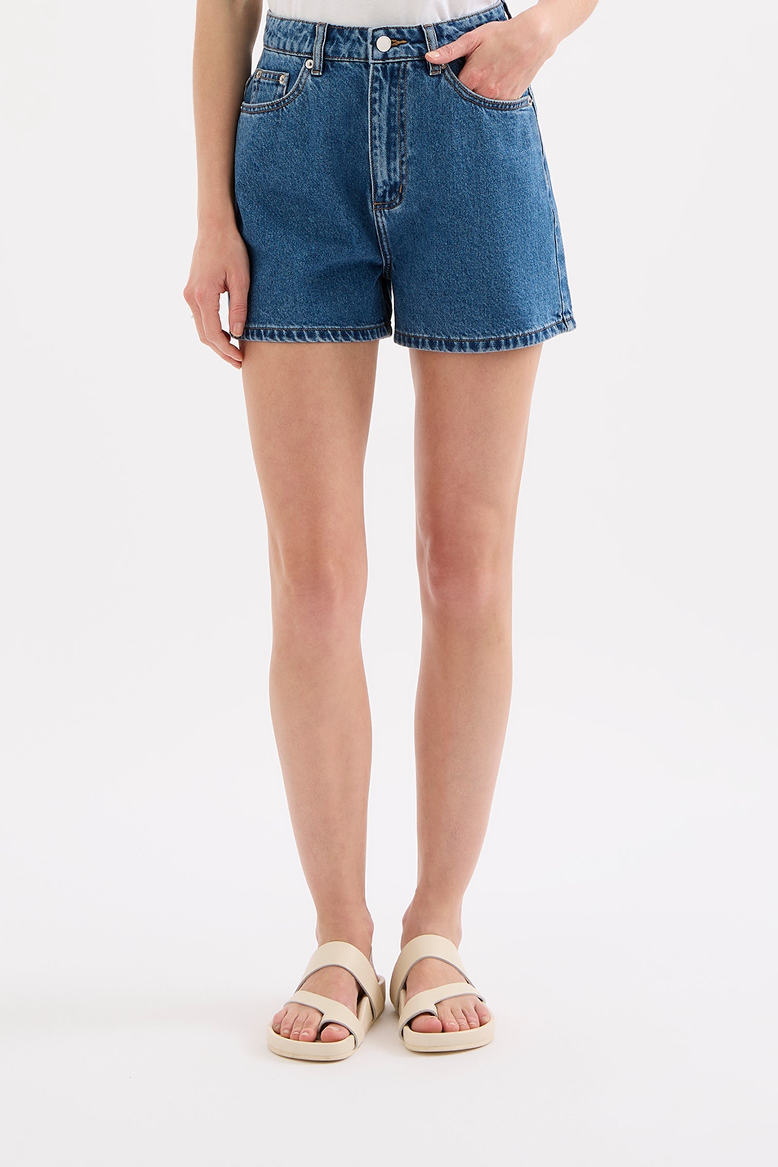 Organic Mom Short Royal Blue 
