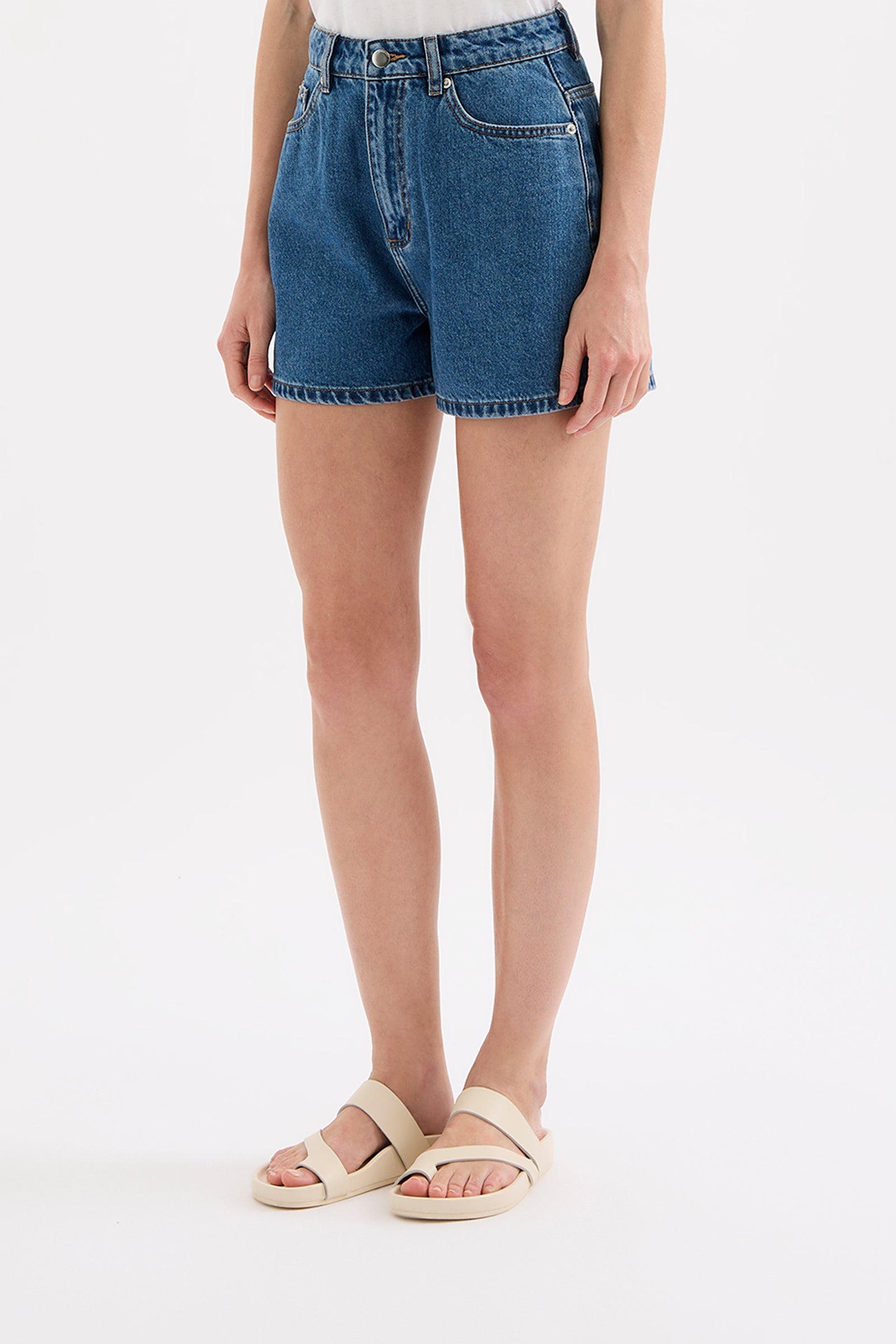 Organic Mom Short Royal Blue 