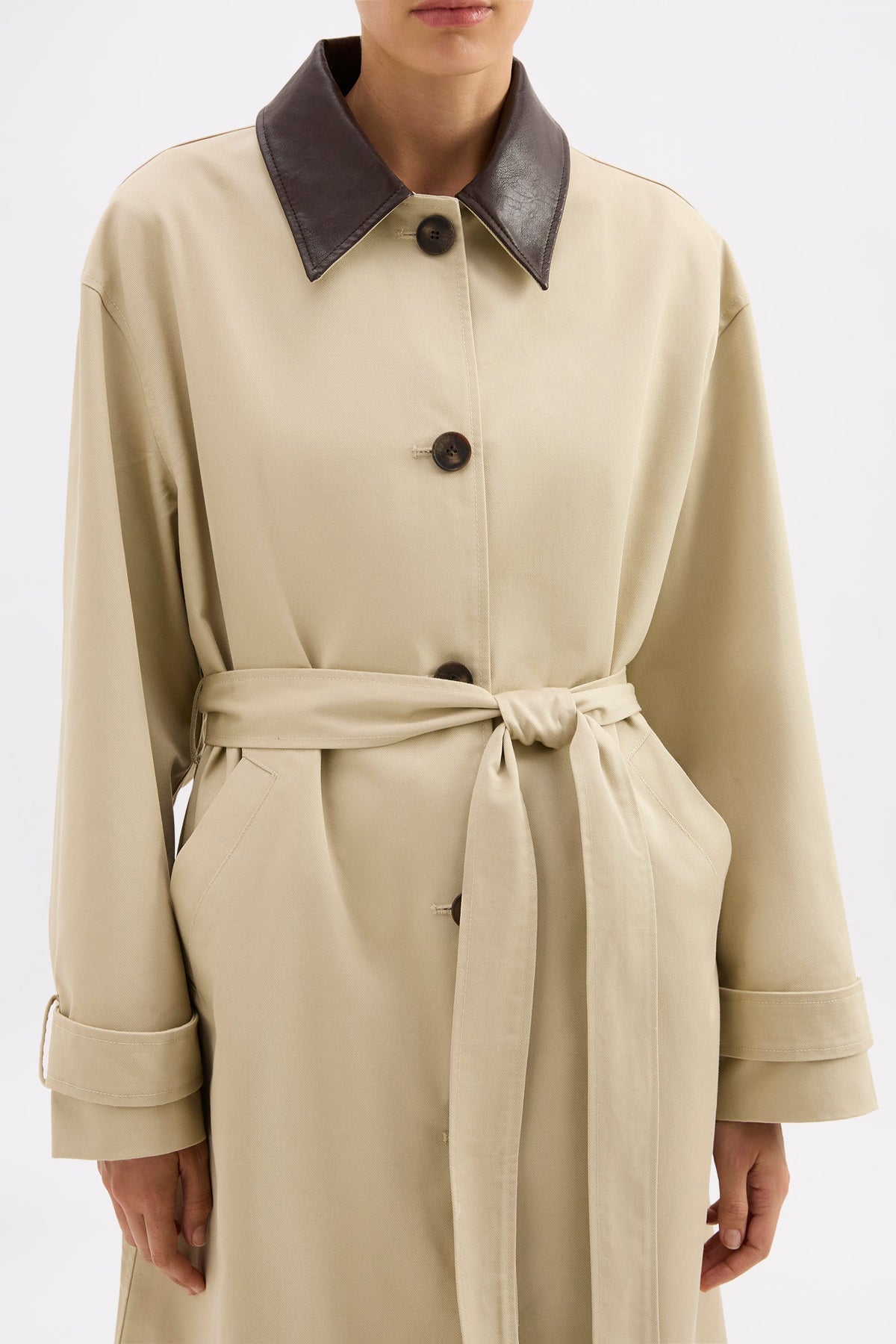 Vanita Car Coat Fawn 