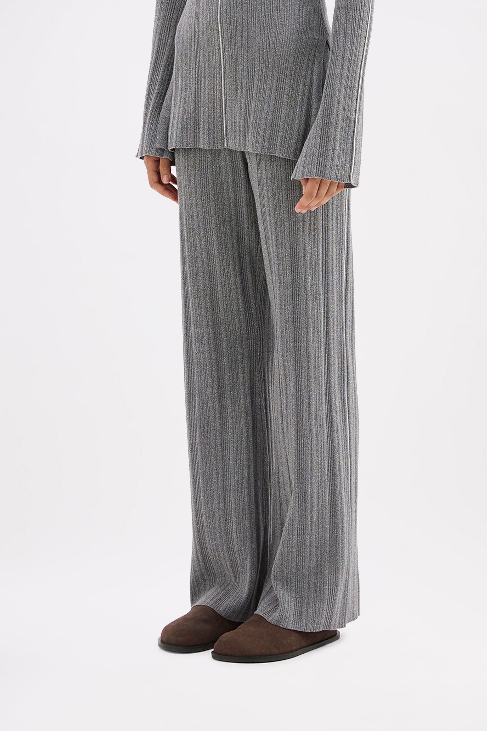 Sedona Knit Pant Grey Marle 