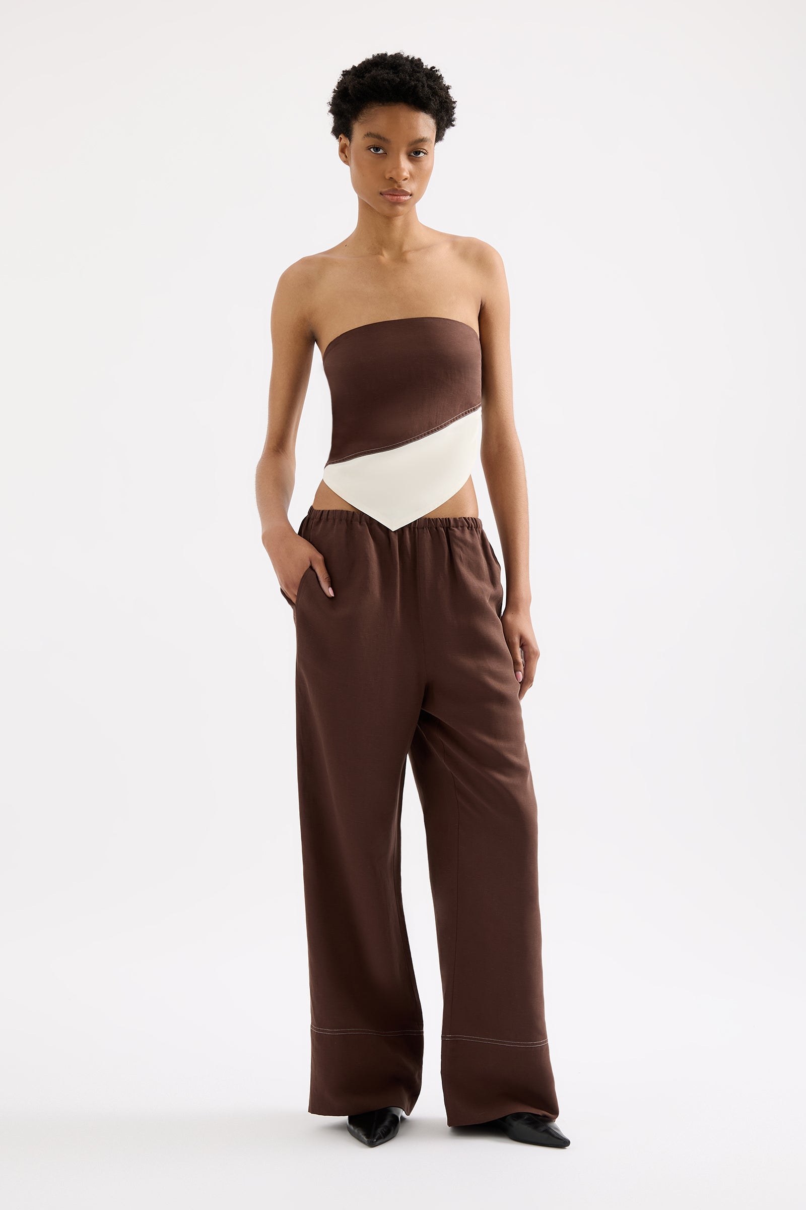Serafin Pant Espresso 