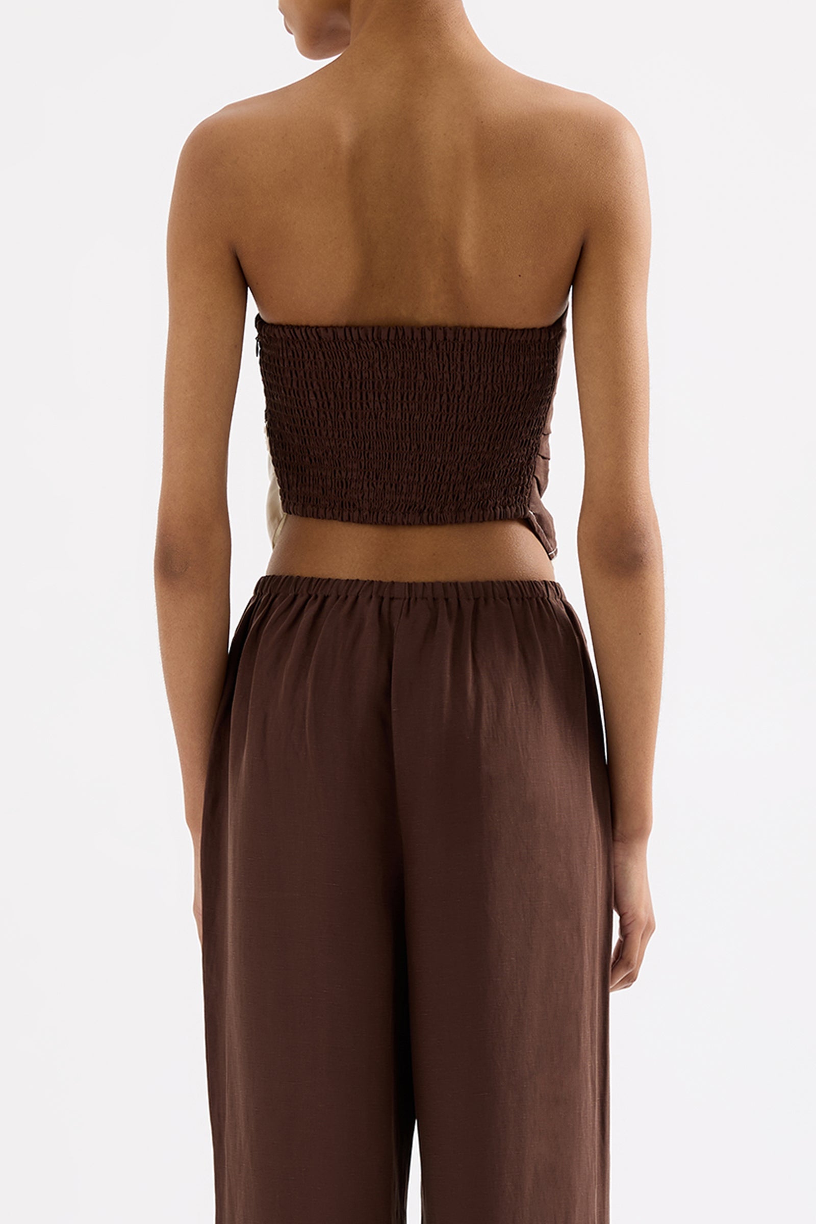 Serafin Bodice Espresso Splice 