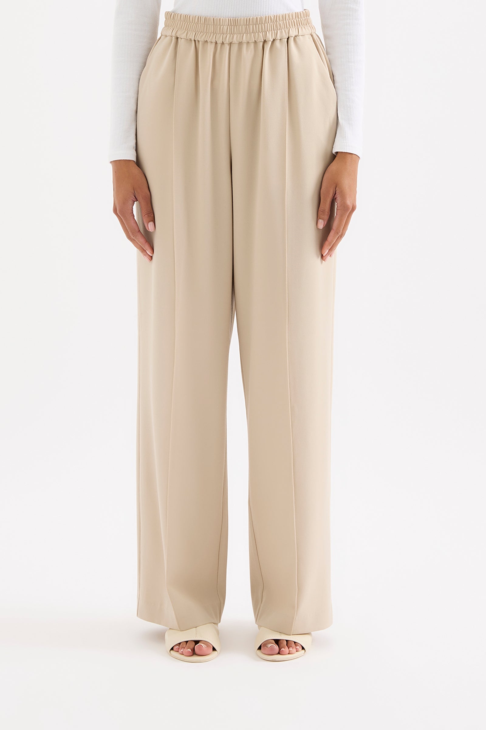 Eryn Tailored Pant Stone 