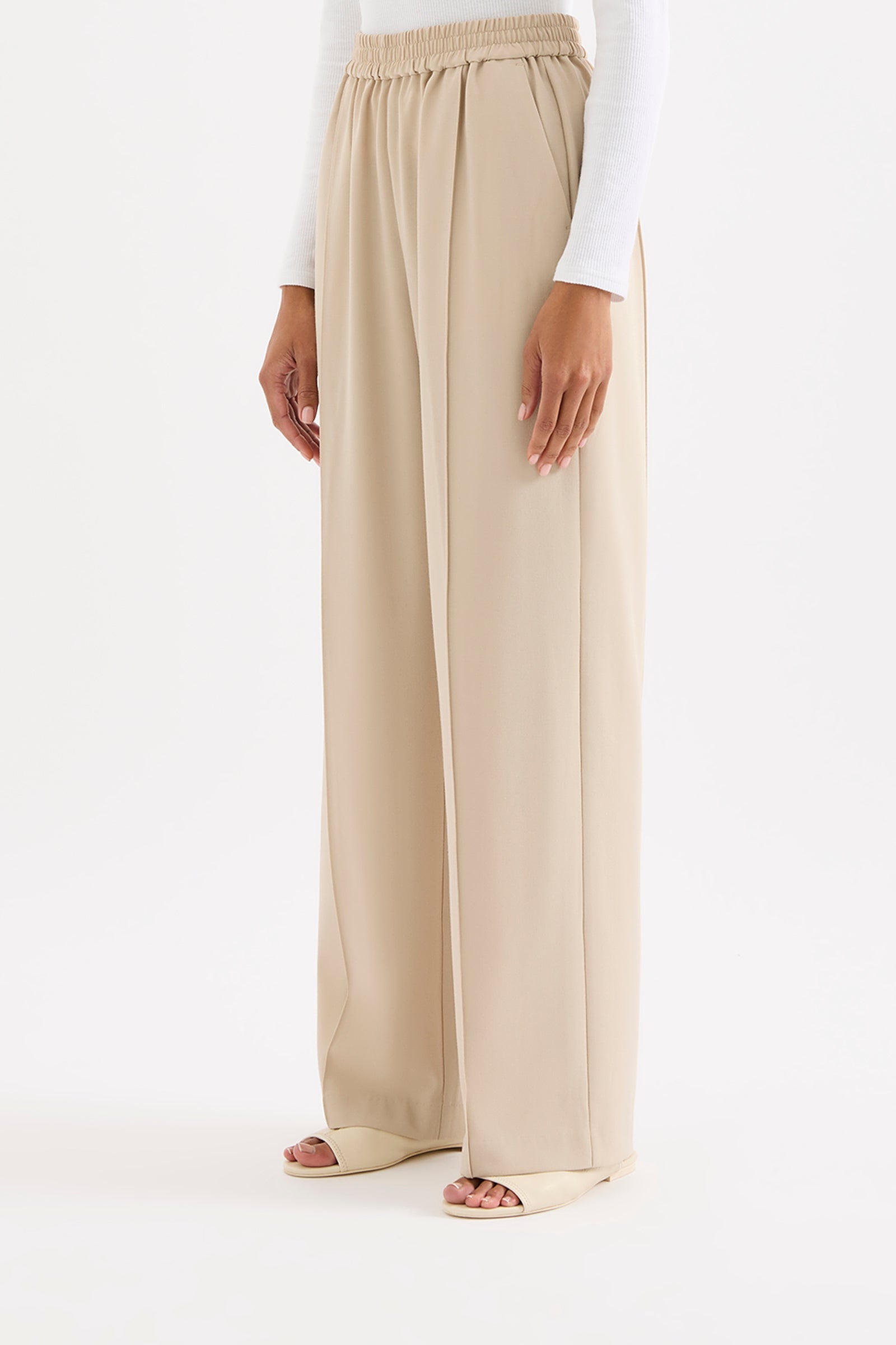Eryn Tailored Pant Stone 