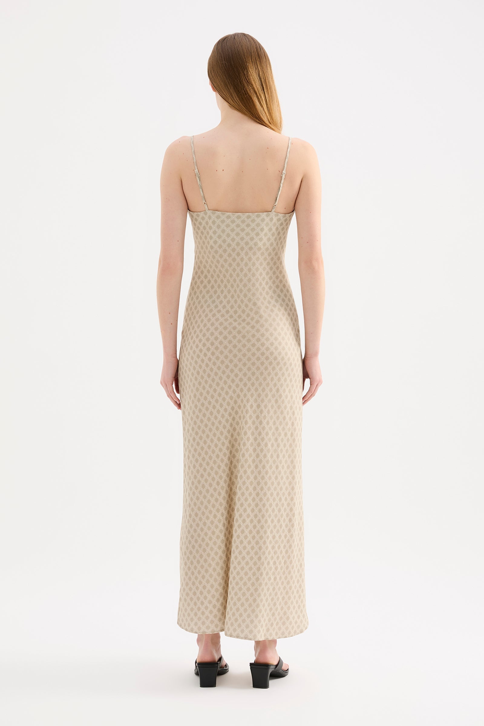 Cosmos Cupro Slip Dress Cosmos 