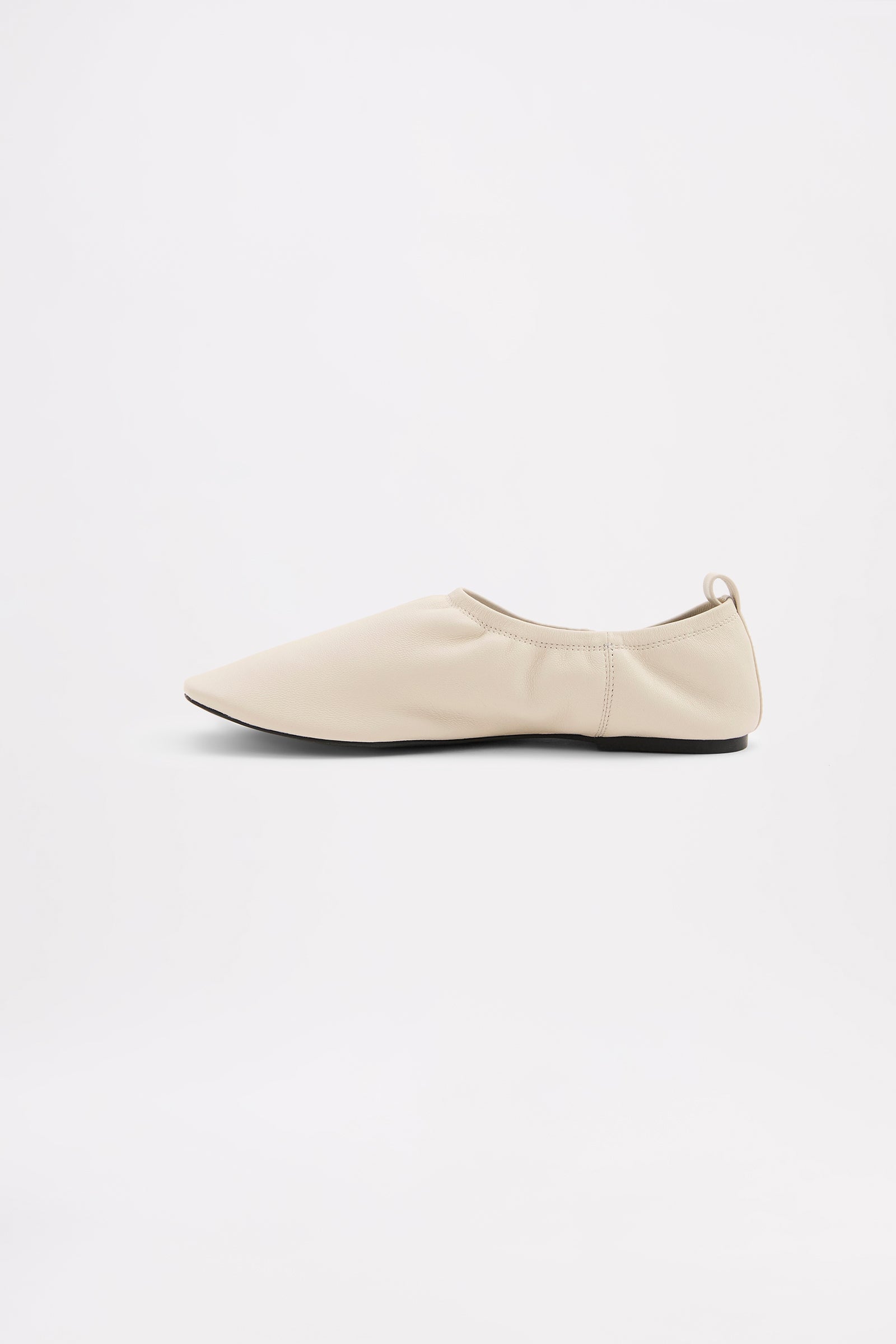 Haven Leather Flat Ivory 