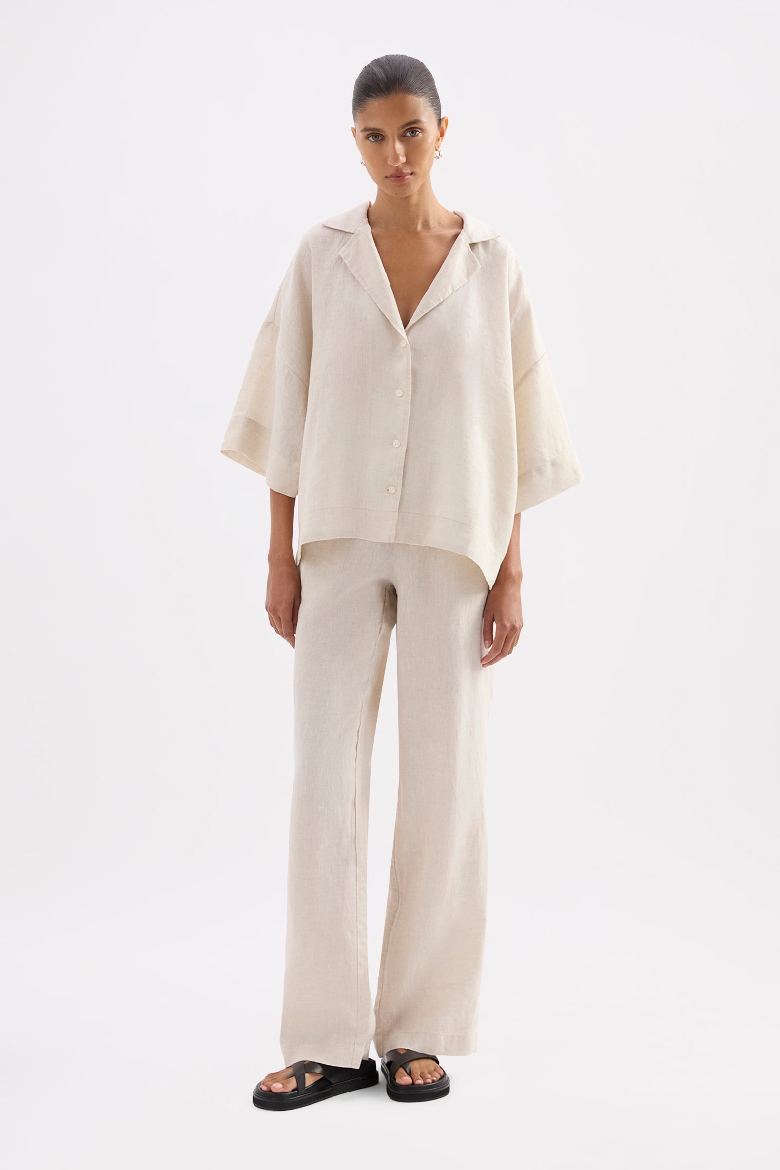 Lounge Linen Pant Natural 