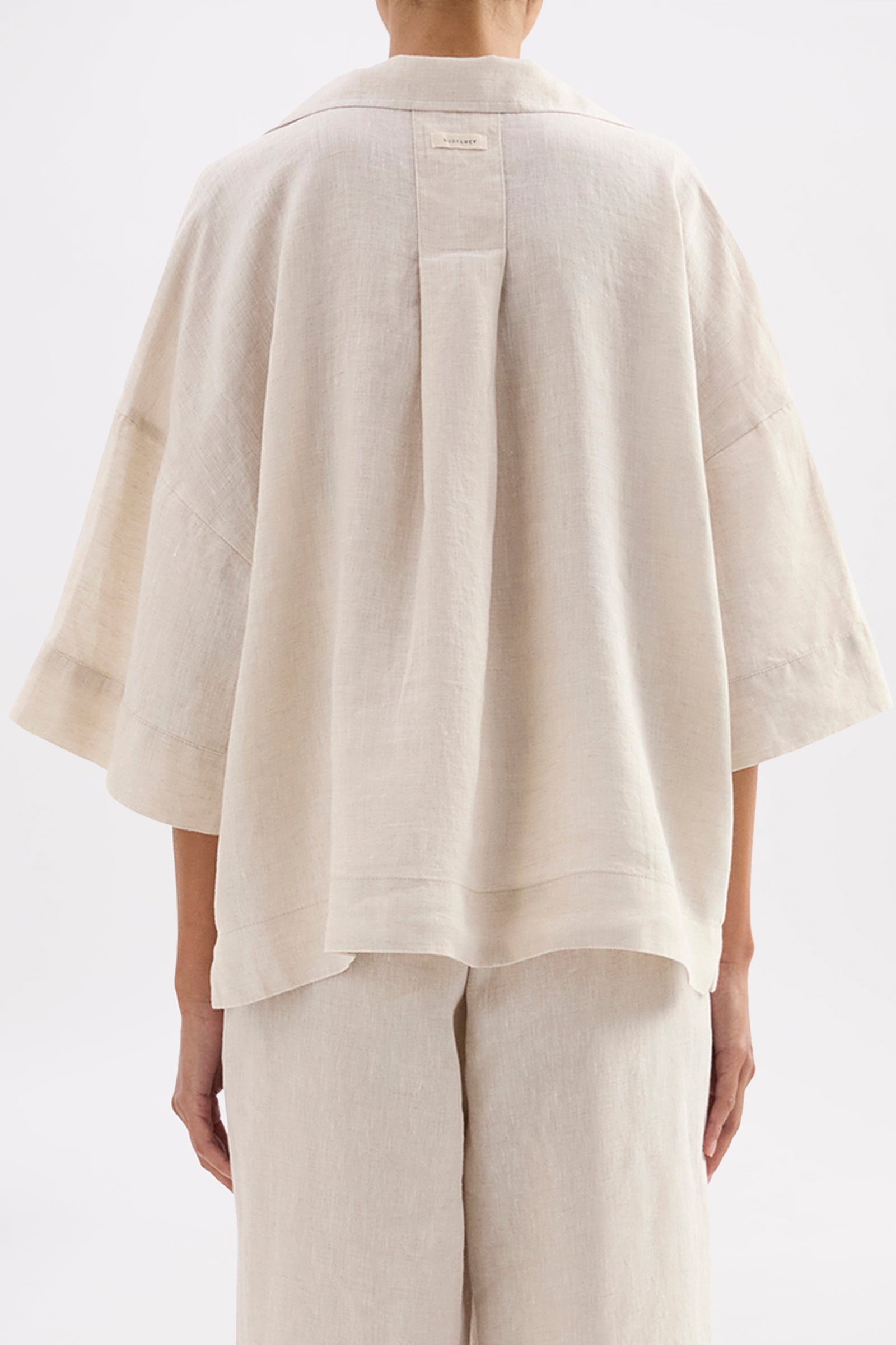 Lounge Linen Shirt Natural 