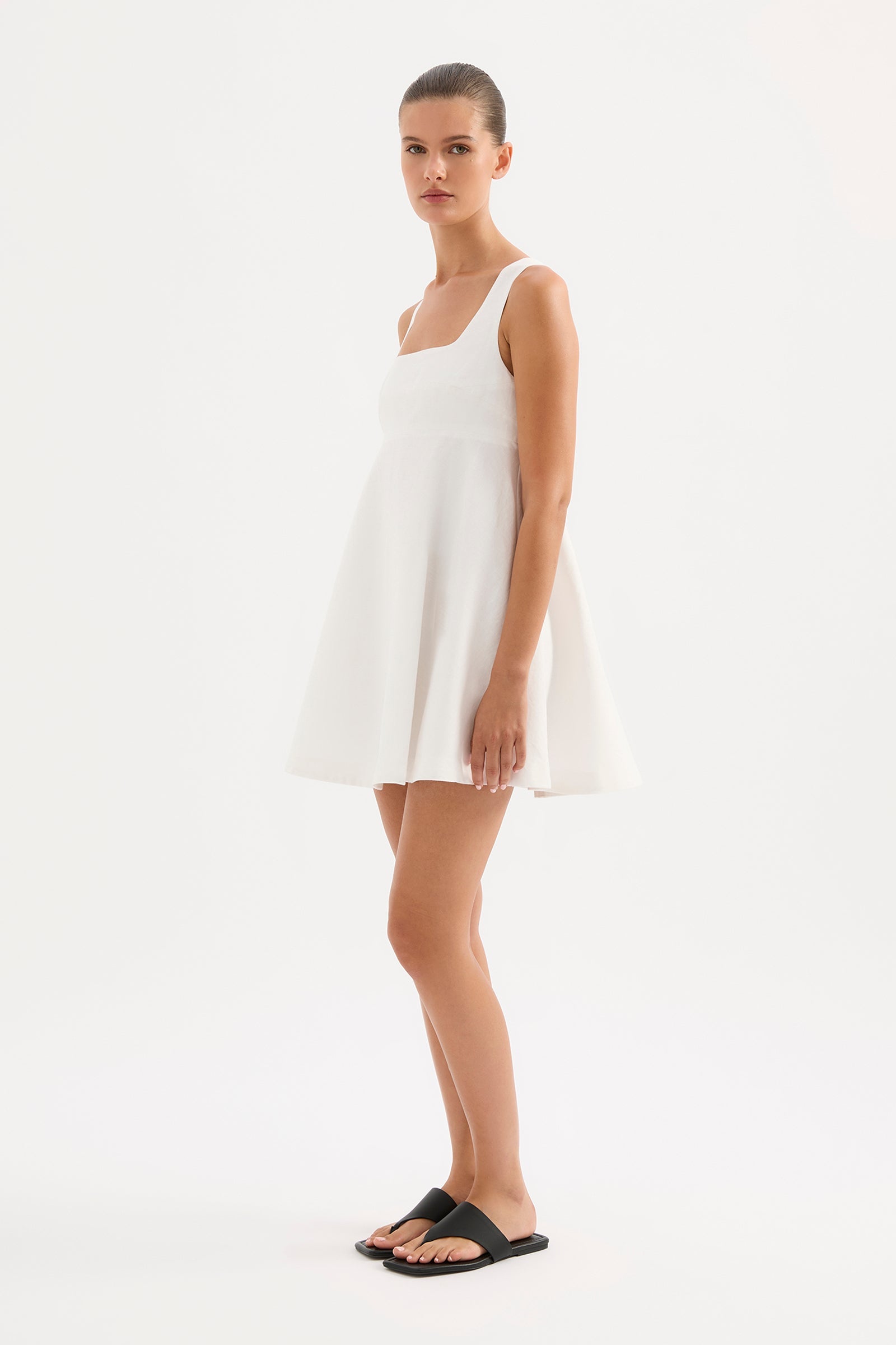 Selene Mini Dress White 