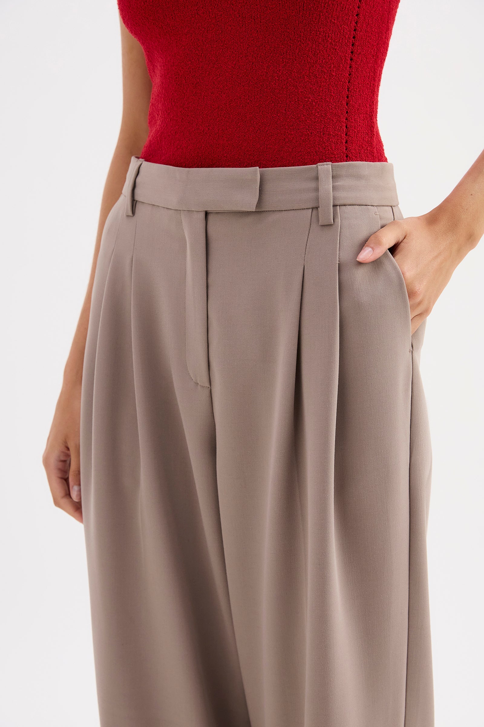 Vera Pant Porcini 