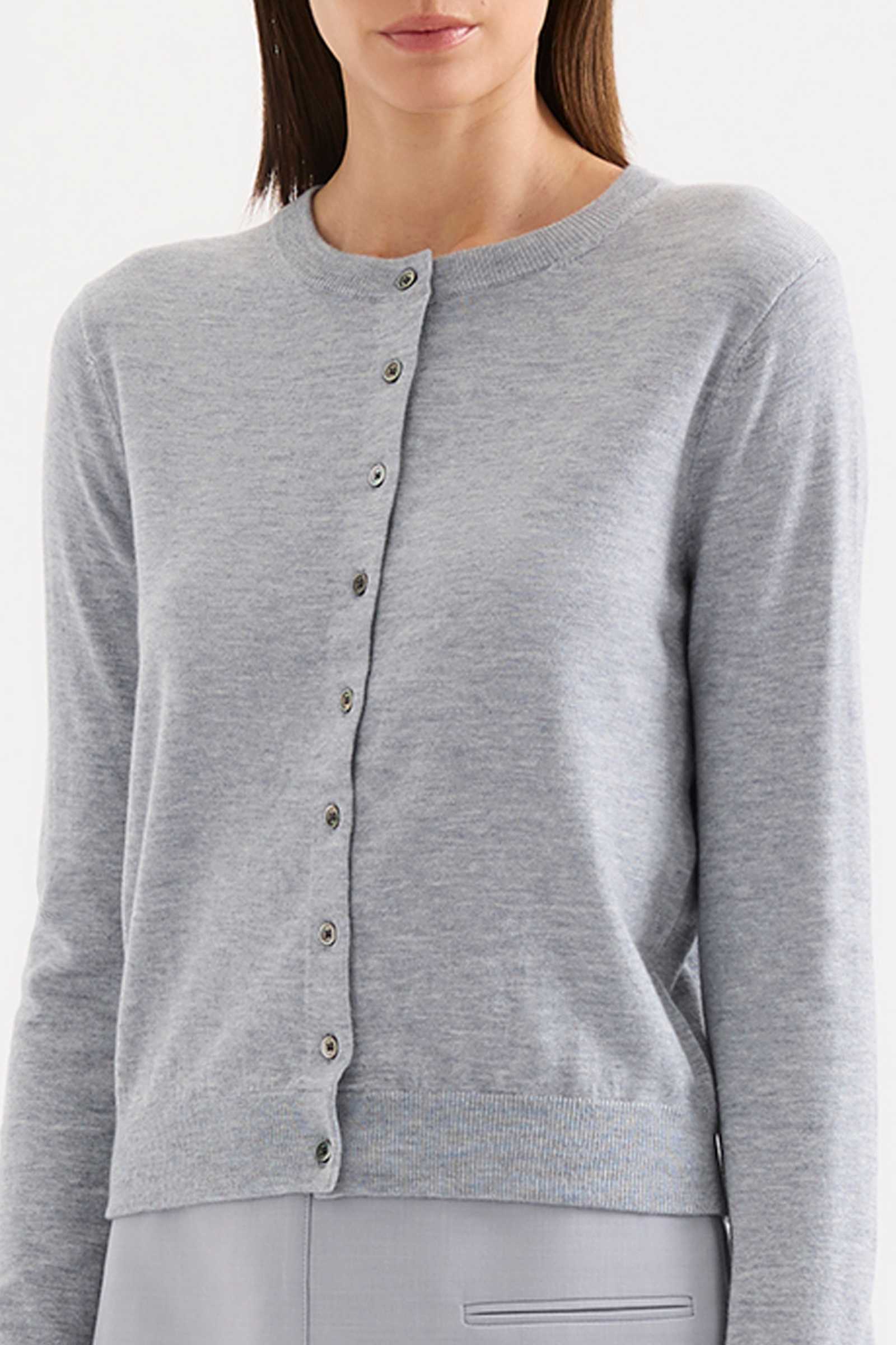 Rae Knit Cardigan Storm 