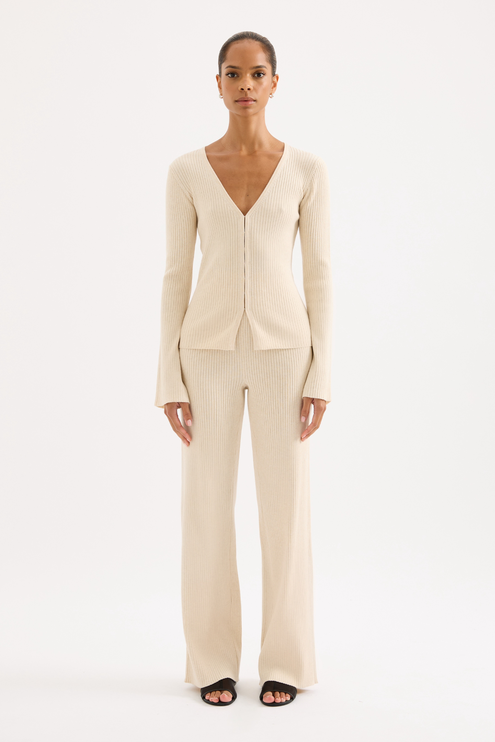 Malo Knit Pant Cream 