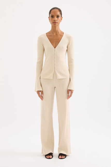 Malo Knit Pant Cream 