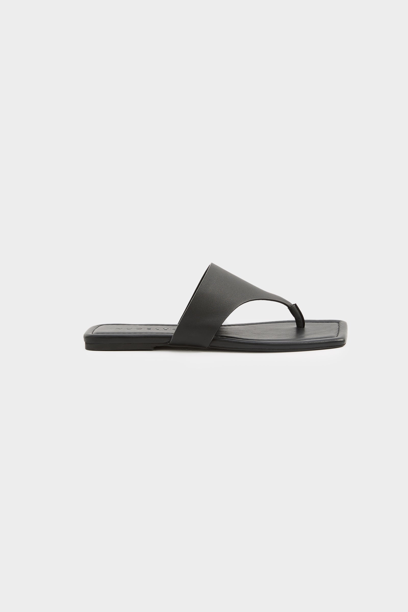 Corinne Leather Sandal Black 